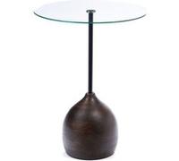 Bout de canapé Porto en verre - - Marron - Bois