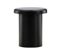 Venture Home - Bout de canapé rond 40 cm noir Namsos Noir G