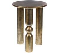 Bout de canapé Totem gold - - Or - Aluminium