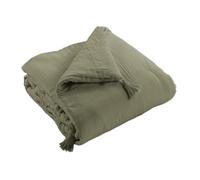 Bout de lit 90x200 cm Gaze de Coton Romarin