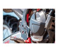 SCAR Levier de frein en titane compatible avec KTM SX SXF EXCF EXC TPI 85 125 150 250 300 350 450 500 16-26 HUSQVARNA TC FC TX TE FE FX 501 16-26 GASGAS MC MCF EC ECC F EX EXF 2 1 à 26
