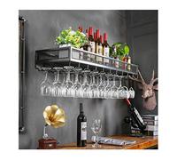 Bouteau Bar Bar Bas Verre en verre Upside Down Ver Verre Verre Industriel Créative Verre Verre Verre Bouteille Bouteille Vente est un matériau synthétique du rack de vin (Couleur: laiton, taille: 120