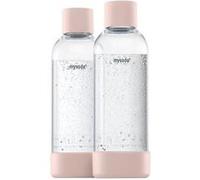 Bouteille (2) 1l pet et biocomposite rose eu-2pb10-lp