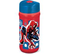 Bouteille 390 ML Avec Fermoir Anti-gouttes Plastique pour Enfants Spiderman