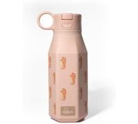 Bouteille à boire Akron en silicone Hippocampe Beige