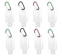 Bouteille À Crochet De 8 Pièces De 50Ml Avec 8 Crochets, Bouteille En Plastique Portable, Mini Bouteille De Voyage, Peut Être Utilisée Pour Les Articles De Toilette Et Les Cosmétiques