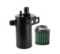 Bouteille à débordement liquide Réservoir De Récupération D'huile De Voiture 500 Ml En Alliage D'aluminium AN10 5/8 Po, Accessoires De Voiture, Réservoir De Reniflard À Chicanes Réservoir Récupération