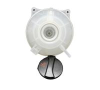 Bouteille à débordement liquide Vase d'expansion de liquide de refroidissement + bouchon pour VW GOLF MK2 MK3 CADDY JETTA PASSAT POLO Berline 1H0121407A 357121407A Réservoir compensation radiateur