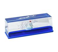 Bouteille à dérive Bateau croisière - Cruise Ship Fluid Drift Bottle - Bateau croisière dans Bouteille - Décorations Bateau croisière en Acrylique Qui ne coule jamai pour décor Bureau 15,3x5,3x5,3cm