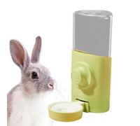 Bouteille à eau de lapin automatique, cage de bouteille d'eau de lapin à la traînable | Hangable pas de distributeur d'eau automatique goutte à goutte pour petit animal - Faisseur d'animaux de compagn