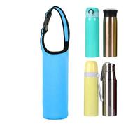 Bouteille à eau porteuse isolée, sac à bouteille d'eau isolée | Porte-bouteille d'eau extérieure Pouche isolée - Adventure Hydratation Protective Sleeve avec boucle pour boissons énergisantes, tasses