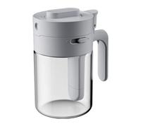 Bouteille à épices verrouillable pour la fraîcheur en verre avec cuillère couvercle hermétique multifonction épices sel gris