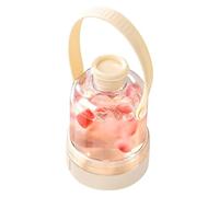 Bouteille à glace - 400 ml, gobelet réutilisable et portable | Gourde avec Bac à Glaçons Intégré,pour Jus Whisky Café Froid Boissons Sport Extérieur Été