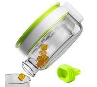 Bouteille à glaçons avec insert moule | Sorbetière pour bouteille de congélation | Gadget de cuisine polyvalent pour l'eau, les cocktails, le café, le thé, le whisky