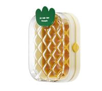 Bouteille à glaçons - Moule portable 2 en 1 anti-fuite | Gobelet à glace portable | Bac à glace de type presse, bouteille d'eau, distributeur sans contact, pour jus, boissons, café, boisson, camping