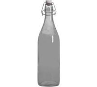 Bouteille à limonade avec son bouchon mécanique 1 l gris fumé - Bormioli Rocco - Gris - Verre Or G