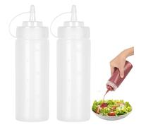 Bouteille à presser, sauce 500 ml, bouteille à seringue, huile en plastique, ketchup, sauce soya piquante, huile d'olive