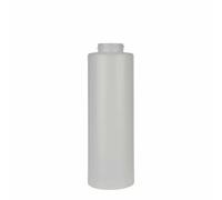 Bouteille à sauce 500 ml, plastique LDPE, naturel, ouverture : 38/400