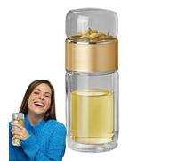 Bouteille à thé, bouteille à thé avec groupe infuseur | Bouteille à thé anti-fuite avec séparation d'eau - Bouteille à thé en vrac pour thé à fleurs de thé en vrac Voyage à domicile
