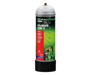 Bouteille à usage unique recyclable CO2 JBL Proflora 1200 g Argenté 45x10 cm