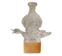 Bouteille à whisky - Carafe à liqueur en forme de chien, récipient hermétique à l'alcool | Carafe à whisky robuste, nouveauté pour homme, centre de table pour vodka, brandy, bourbon, tequila