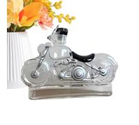 Bouteille à whisky - Carafe à vin réutilisable en verre | Design moto élégant coffret cadeau pour servir de l'alcool, des cocktails, du whisky, du bourbon, de la tequila spiritueux ou un anniversaire
