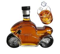 Bouteille à whisky | Récipient à liqueur de moto de 300 ml, carafe à whisky de collection, pour vitrine, salle à manger, divertissement, fête, maison, bar, restaurants, hôtels, clubs, étagères