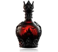 Bouteille à whisky style potion magique, carafe à décanter de vin gothique vampire élixir, bouteilles de whisky d'Halloween - Idéal pour Halloween, décoration de bar et collectionneurs (bouteille)