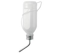 Bouteille abreuvoir pour lapin 500 ml KERBL - complète, sucettes aluminium, à suspendre