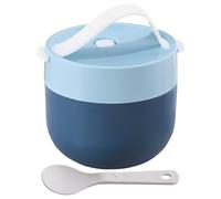 Bouteille alimentaire pour aliments froids/chauds - Bouteille isotherme pour soupe | Récipient alimentaire isotherme avec cuillère | Bocal alimentaire portable | Boîte à déjeuner isotherme pour repas
