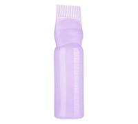 Bouteille Applicateur Peigne - Pour Teinture et Coloration de Cheveux | Flacon à Racines avec Échelle, Application Précise, Outil Professionnel pour Salon, Maison et Coiffure