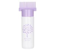 Bouteille Applicatrice De Peigne À Racines - Peigne De Bouteille De Cheveux De 180 Ml, Bouteille D'huile Capillaire Pour Teinture Capillaire | Eau, Liquide, Huile, Produits De Coloration Capillaire, S