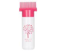 Bouteille Applicatrice De Peigne À Racines - Peigne De Bouteille De Cheveux De 180 Ml, Bouteille D'huile Capillaire Pour Teinture Capillaire | Eau, Liquide, Huile, Produits De Coloration Capillaire, S