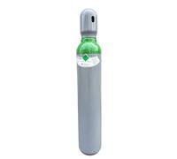 Bouteille argon TIG 8 Litres 1,5m3 150 bar, la bouteille de gaz argon a 10 ans de légalisation, Nouveau rempli de gas argon classe 4.8, gris/Vert