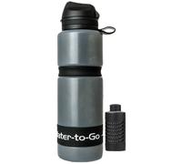 Bouteille avec filtre Active 750 ml Water-to-Go - Black