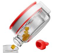 Bouteille avec moule à glace | Bouteille pour la création de glace avec libération facile, accessoire de cuisine portable et réutilisable pour la maison restaurant