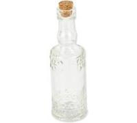bouteille bouchon de liege 3.5x12cm - artifetes 78577 Transparent G