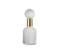 Bouteille & Bouchon "Relief" 30cm Transparent