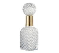 Bouteille & Bouchon "Relief" 30cm Transparent
