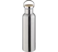 Bouteille/Bouteille Isotherme Durable De Haute Qualité En Acier Inoxydable De 750 Ml Avec Poignée De Transport Et Joint De Rechange, Argenté