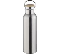 Bouteille/Bouteille Isotherme Durable De Haute Qualité En Acier Inoxydable De 750 Ml Avec Poignée De Transport Et Joint De Rechange, Argenté