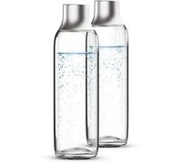 BRITA Bouteille Sodatrio en verre – Pack de 2 bouteilles