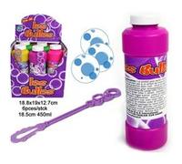 bouteille bulle de savon 450 ml 18.5 cm - bg international 21033 Multicolor G