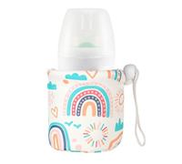 Bouteille - Chauffe-bouteille isotherme de avec manchon de 40 g | Manchon isolant pour lait maternel, fournitures d'isolation pour lait maternel, 7 x 7 x 7 cm, pour maman allaitante