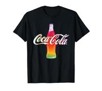 Bouteille Coca Cola Multicolore T-Shirt, Homme, Noir, XL
