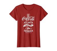Bouteille Coca Cola The Real Thing T-Shirt, Femme, Canneberge, L