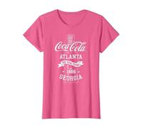 Bouteille Coca Cola The Real Thing T-Shirt, Femme, Rose Chiné, XS