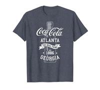 Bouteille Coca Cola The Real Thing T-Shirt, Homme, Bleu Chiné, 6XL