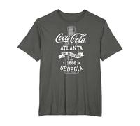 Bouteille Coca Cola The Real Thing T-Shirt, Homme Grandes Tailles, Asphalte, 6X Tall