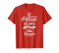Bouteille Coca Cola The Real Thing T-Shirt, Homme, Rouge, M
